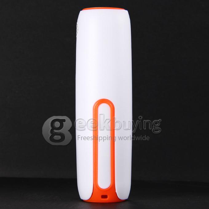 New 2600mAh Portable Mini Power Bank Tube External Battery for Smartphone Tablet iPhone iPad iPod - Orange