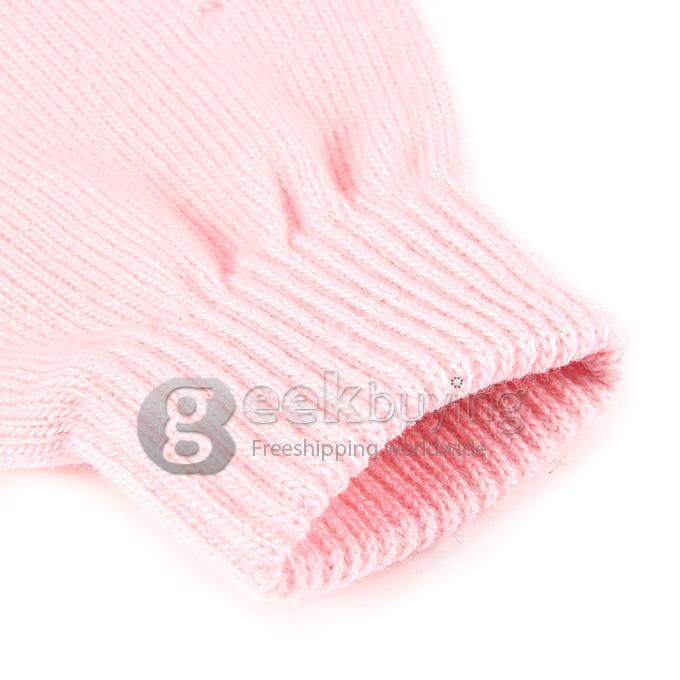 Women Magic Capacity Touch Screen Gloves Texting Stretch Winter Knit for Smartphone Iphone Tablet - Pink