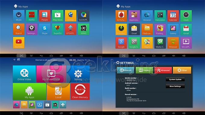 MK808B Plus 4K TV Dongle Amlogic S805 Quad Core Android 4.4 Mini PC 1G/8G WIFI H.265 HW Decoding Bluetooth DLNA Miracast - Black