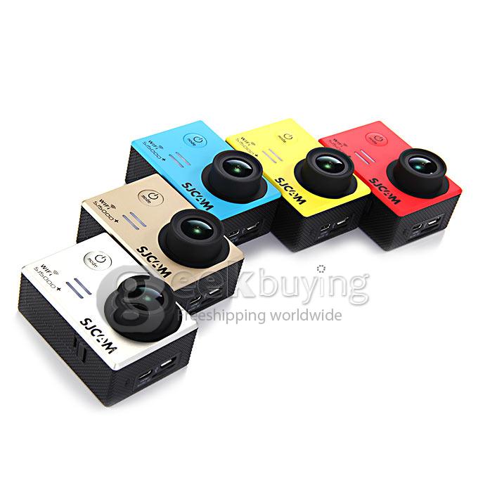 [France Stock]SJCAM SJ5000 Plus Ambarella A7LS75 16MP 1080P 60FPS WiFi Action Camera 1.5 Inch 170 Degrees Wide Angle Lens Waterproof Diving HD Camcorder Car DVR - Black