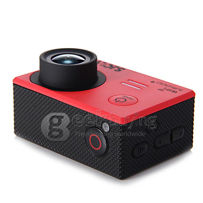 SJCAM SJ5000 Plus Ambarella A7LS75 16MP 1080P 60FPS WiFi Action Camera 1.5 Inch 170 Degrees Wide Angle Lens Diving HD Camcorder Car DVR - Red