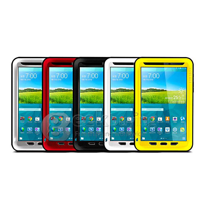 Lovemei Waterproof Gorilla Glass Metal Case for Samsung Galaxy Tab S