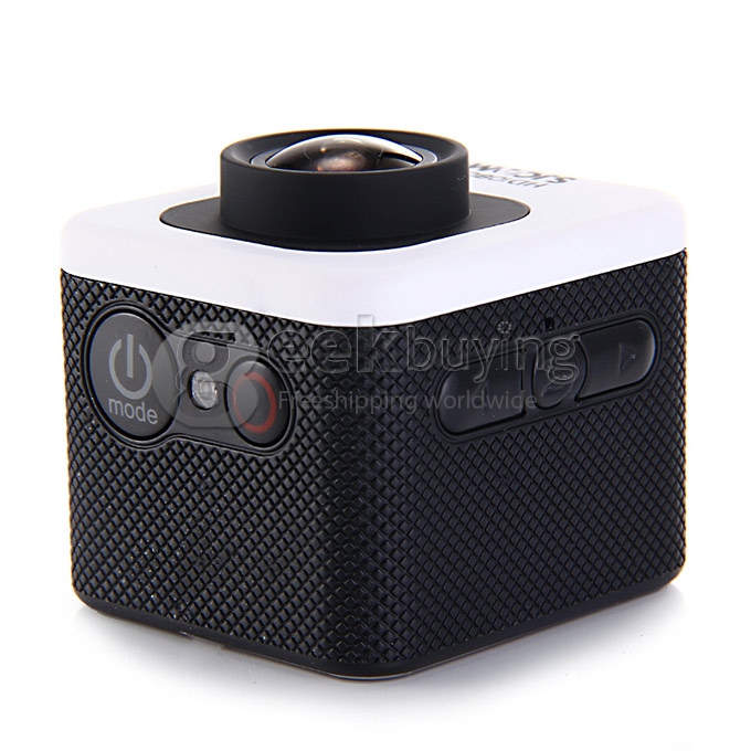SJCAM M10 WiFi Mini Cube 12MP 1080P Novatek Sports Camera Lite Version 1.5 Inch 170 Wide Angle Lens Waterproof HD Camcorder Car DVR - White