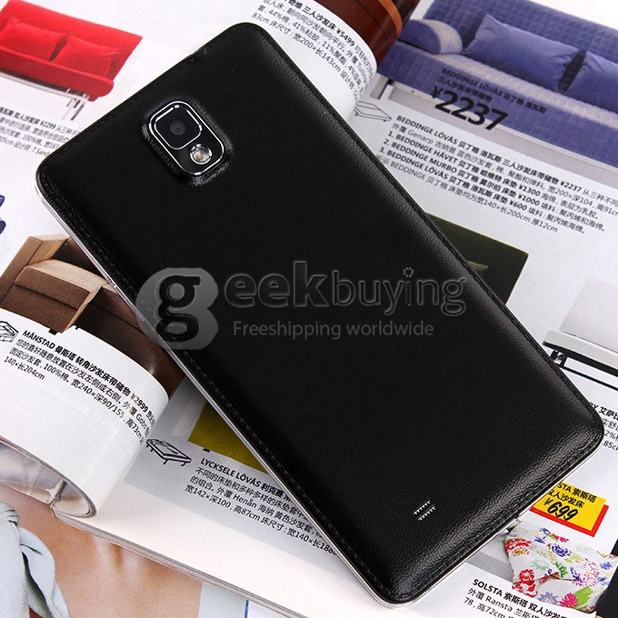 Star N9000 MTK6582 Quad Core 1.3GHz 5.7Inch Android 4.2 OS SmartPhone 1GB RAM 8GB ROM IPS HD Screen 13.0MP Camera with 3G/GPS - Black