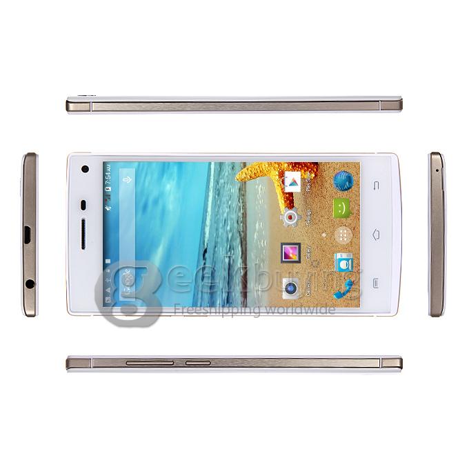 H930 MTK6592M Octa Core 1.4GHz 5.0Inch Android 4.4 OS Smartphone 1GB RAM 8GB ROM QHD 5.0MP Dual SIM 3G/GPS/OTG - White