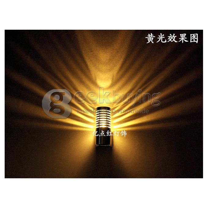 3W AC100-250V Warm White Energy-Saving LED Decoration Light/LED Wall Light/LED Aisle Light