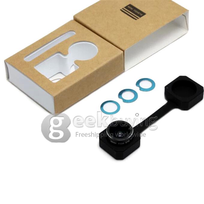 Universal Detachable Super Mini Fisheye Clip Lens for iPhone 6 iPhone 6 Plus Note 4 / iPhone 6S plus Smartphone