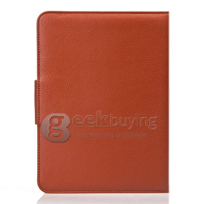 New Bluetooth Keyboard Case Cover Touchpad for Samsung Galaxy Tab 3 4 10.1 Inch Tablet - Brown