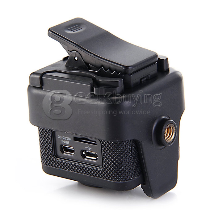 SJCAM M10 Mini Action Sports Camera Standard Version Novatek 12MP 1080P 170 Degrees Lens 1.5 Inch HD Camcorder Car DVR - Black