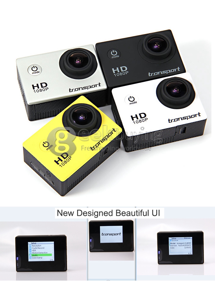 Tronsport Original SJ4000 Novatek 12MP 1080P Action Camera 1.5