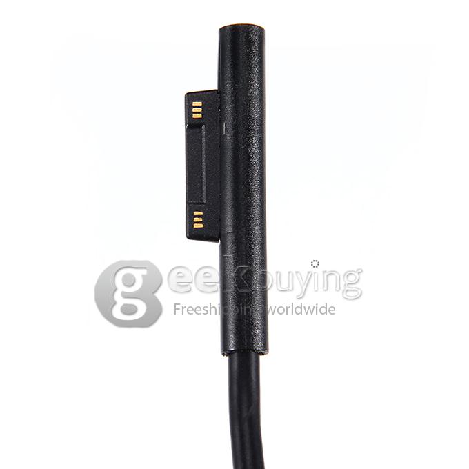New Portable Charging Charger Cable with USB Port for Microsoft Surface Pro 3 12 Inch Tablet PC