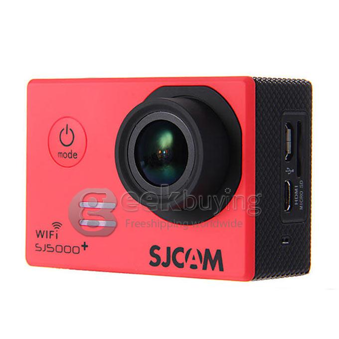 SJCAM SJ5000 Plus Ambarella A7LS75 16MP 1080P 60FPS WiFi Action Camera 1.5 Inch 170 Degrees Wide Angle Lens Diving HD Camcorder Car DVR - Red