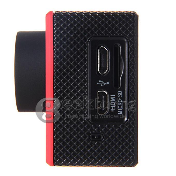 SJCAM SJ5000 Plus Ambarella A7LS75 16MP 1080P 60FPS WiFi Action Camera 1.5 Inch 170 Degrees Wide Angle Lens Diving HD Camcorder Car DVR - Red