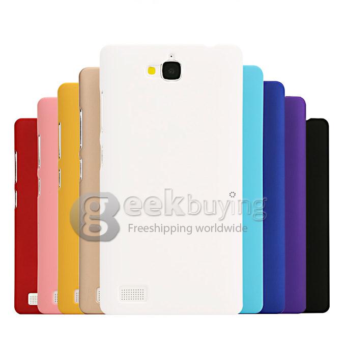 MOSKII Shield PC Back Case Protective Cover for HUAWEI Honor 3C - Golden