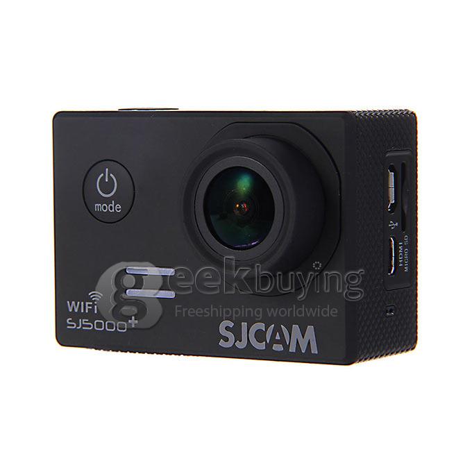 [France Stock]SJCAM SJ5000 Plus Ambarella A7LS75 16MP 1080P 60FPS WiFi Action Camera 1.5 Inch 170 Degrees Wide Angle Lens Waterproof Diving HD Camcorder Car DVR - Black
