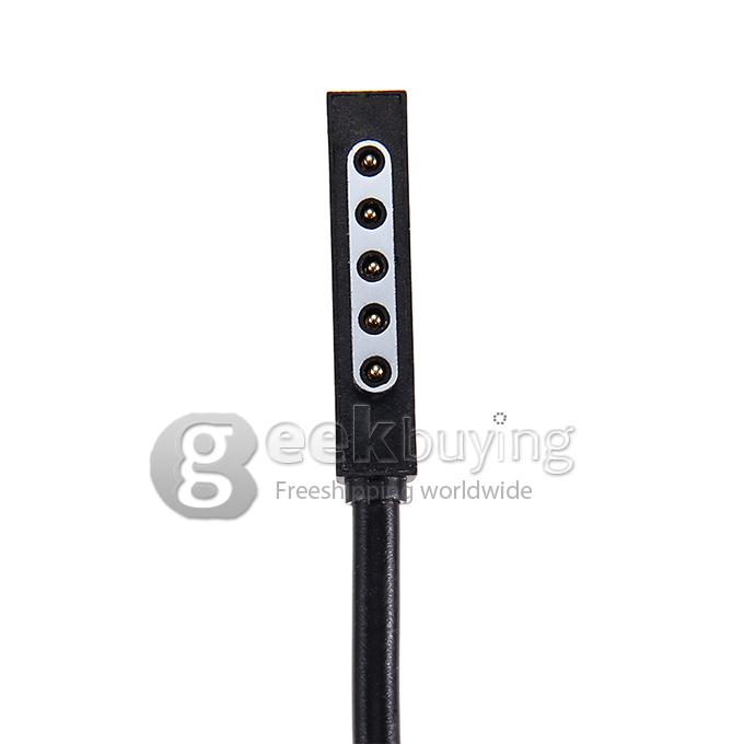 New Portable Charging Charger Cable with USB Port for Microsoft Surface Pro 2 10.6 Inch Tablet PC