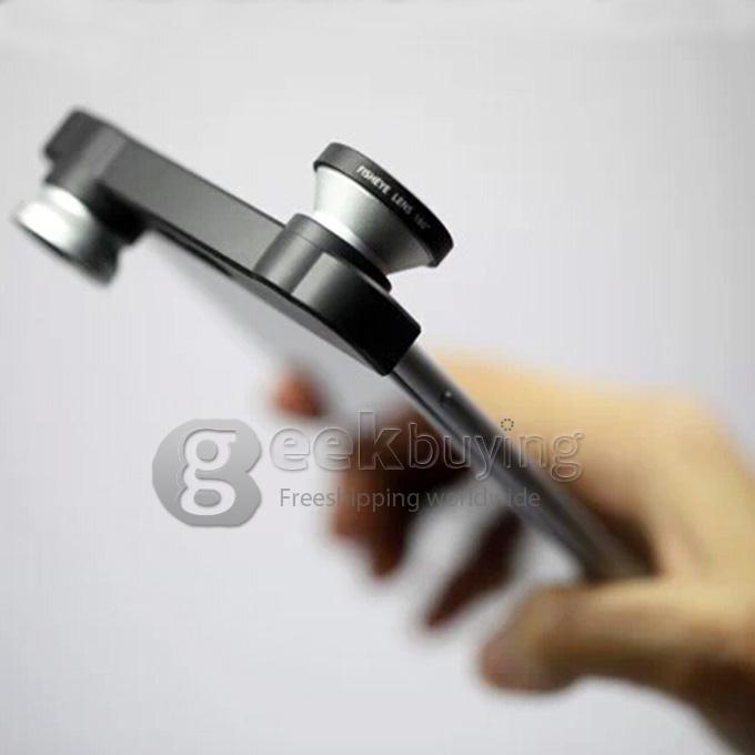 3in1 Wide Angle Lens + Macro Lens + Fish Eye Camera Lens for Apple iPhone 6 4.7