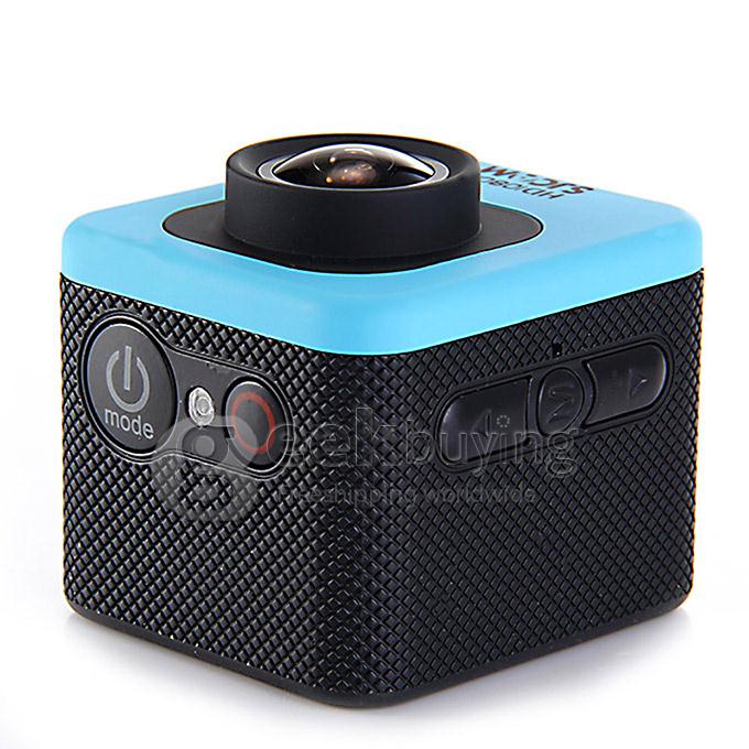 SJCAM M10 WiFi Mini Cube 12MP 1080P Novatek Sports Camera Lite Version 1.5 Inch 170 Wide Angle Lens Waterproof HD Camcorder Car DVR - Blue