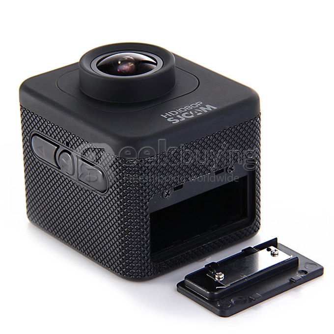 SJCAM M10 Mini Action Sports Camera Standard Version Novatek 12MP 1080P 170 Degrees Lens 1.5 Inch HD Camcorder Car DVR - Black