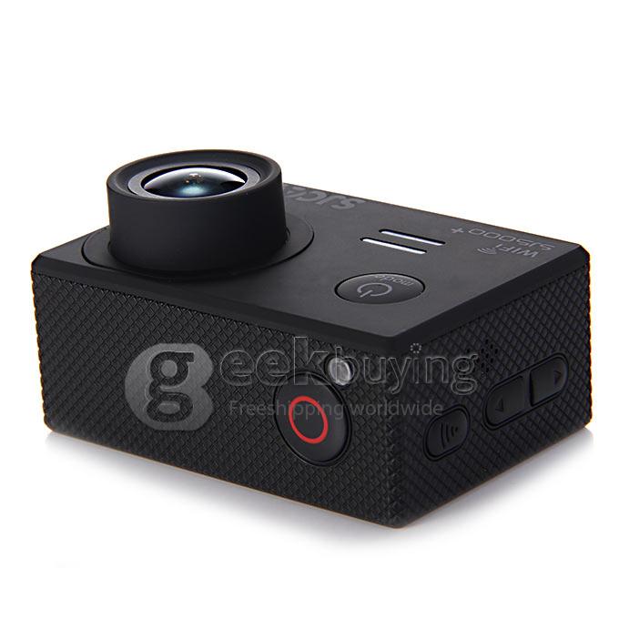 [France Stock]SJCAM SJ5000 Plus Ambarella A7LS75 16MP 1080P 60FPS WiFi Action Camera 1.5 Inch 170 Degrees Wide Angle Lens Waterproof Diving HD Camcorder Car DVR - Black