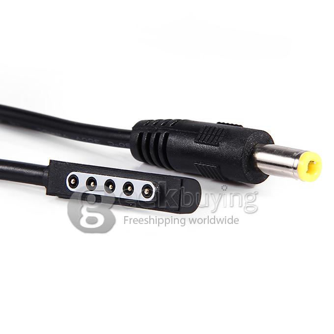 New Portable Charging Charger Cable with USB Port for Microsoft Surface Pro 2 10.6 Inch Tablet PC