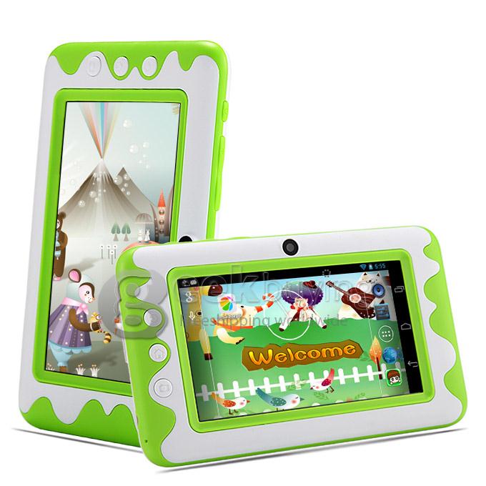 K4 Kids Pad RK3026 4.3 Inch Tablet PC Android 4.2 OS 8GB ROM 480*272 Kid's Software with Parental Control - Green