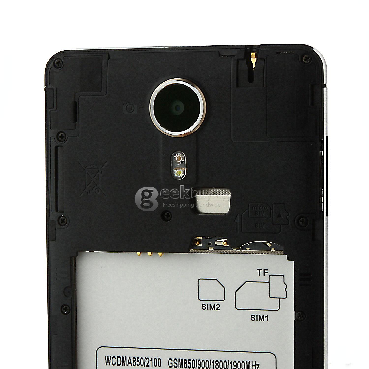 ECOO E02 Shining PRO MTK6592 Octa Core 1.7GHz Smartphone 5.5 Inch IPS HD Android 4.4 2GB RAM 16GB ROM 13MP 2MP - Black