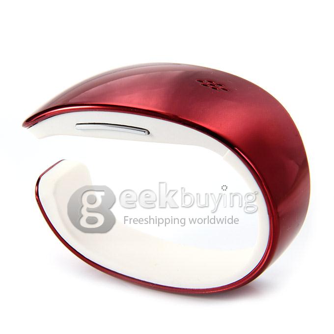 Y02 Women LCD Bluetooth 3.0 Smart Bracelet Wrist Watch for Samsung Android Phone Call/SMS Remind Remote Camera - Red