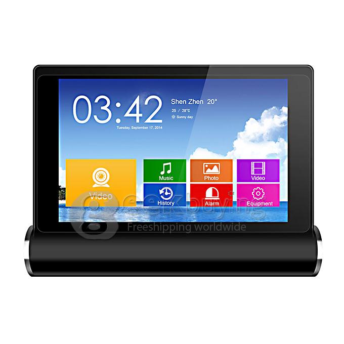 NVS-K200+C7815WIP 1/4 inch 720P CMOS Sensor 2 Channel HD Network Video Recorder WiFi Music 7 Inch Capacitive Screen