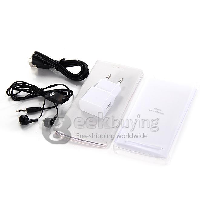 H930 MTK6592M Octa Core 1.4GHz 5.0Inch Android 4.4 OS Smartphone 1GB RAM 8GB ROM QHD 5.0MP Dual SIM 3G/GPS/OTG - White