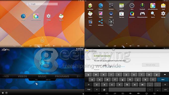 MK809IV RK3188 Quad-core 1.6GHz Android 4.2 Mini TV Box Dongle HDMI HDD Player 2G/8G WIFI Bluetooth 4.0 - Black