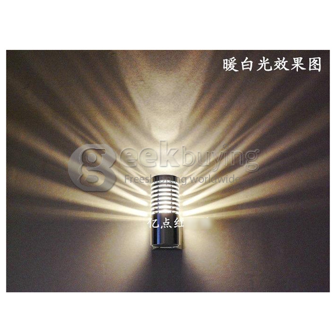3W AC100-250V Warm White Energy-Saving LED Decoration Light/LED Wall Light/LED Aisle Light