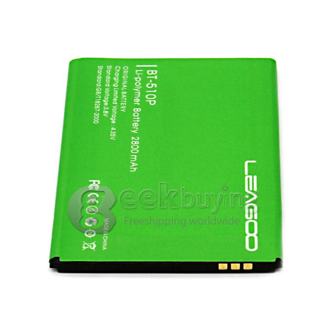 2800mAh Rechargeable Lithium-ion Battery for LEAGOO Lead 5 Smart Phone