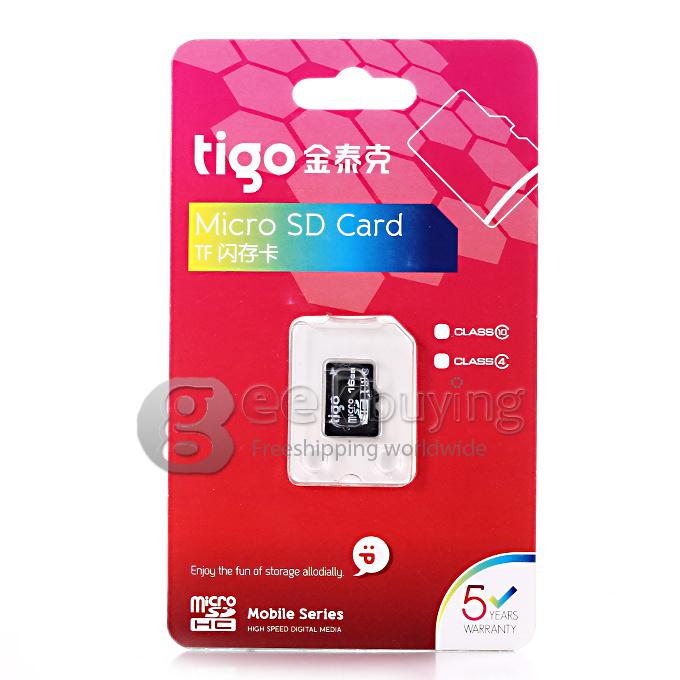 Tigo 16GB Micro SD Card Class 10 TF Memory Card