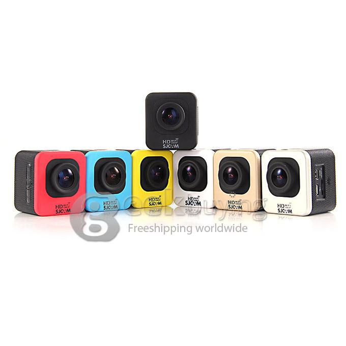 SJCAM M10 WiFi Mini Cube 12MP 1080P Novatek Sports Camera Lite Version 1.5 Inch 170 Wide Angle Lens Waterproof HD Camcorder Car DVR - Blue