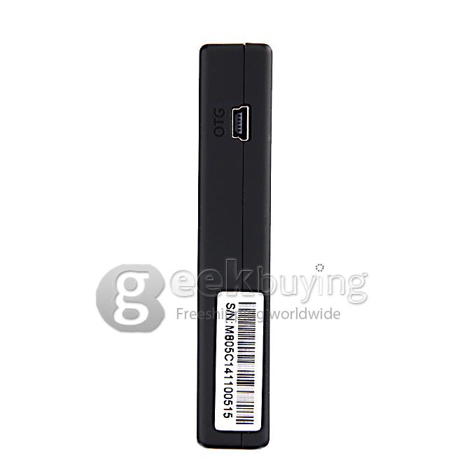 MK808B Plus 4K TV Dongle Amlogic S805 Quad Core Android 4.4 Mini PC 1G/8G WIFI H.265 HW Decoding Bluetooth DLNA Miracast - Black