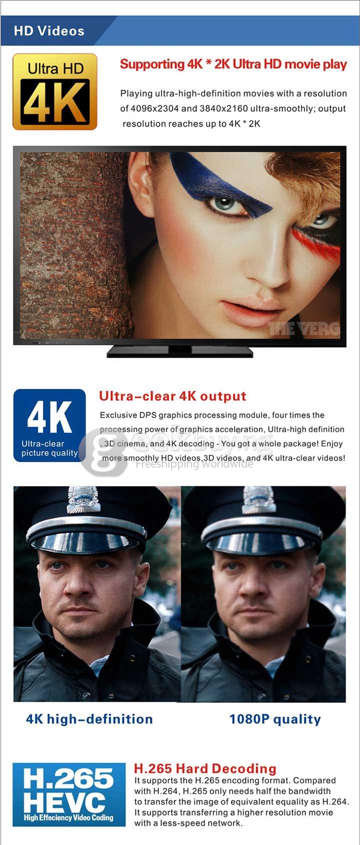 Karaoke System CS4K RK3288 Quad Core Android 4.4 Mini TV BOX HDMI HDD Player 2G/8G 2.4G/5G WIFI Bluetooth 5.0mp Camera Wireless Microphone