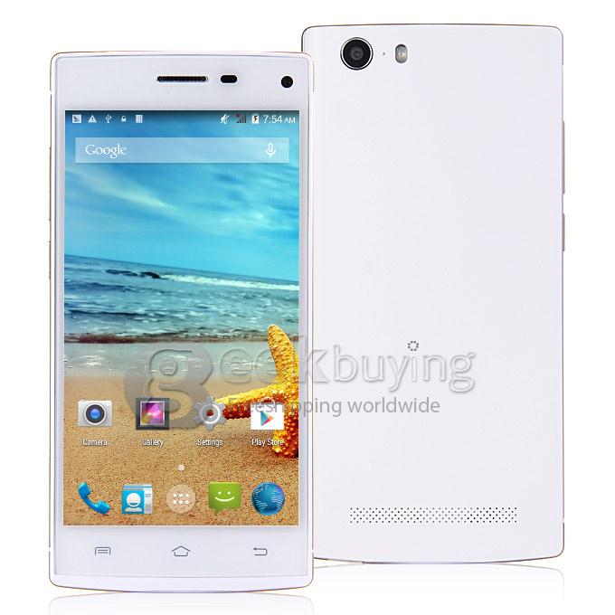 H930 MTK6592M Octa Core 1.4GHz 5.0Inch Android 4.4 OS Smartphone 1GB RAM 8GB ROM QHD 5.0MP Dual SIM 3G/GPS/OTG - White