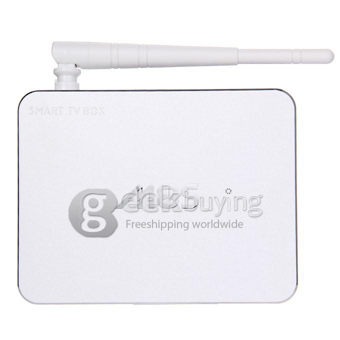 M8S RK3288 Quad Core 1.8GHz Android 4.4 Mini TV BOX HDMI HDD Player 2G/8G Dual Band 2.4G/5G WIFI Bluetooth 2.0MP Camera - Silver