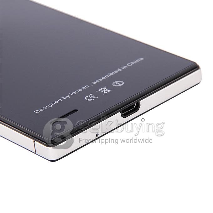 Iocean X8 Mini MTK6582 Quad Core 1.3GHz 5.0 Inch Smartphone Android 4.4.2 1GB RAM 16GB ROM HD IPS Screen OTG - Black