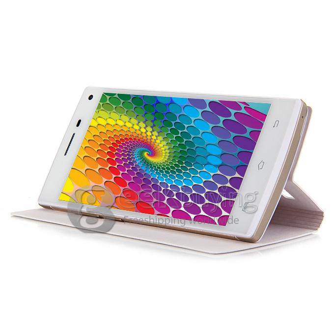 H930 MTK6592M Octa Core 1.4GHz 5.0Inch Android 4.4 OS Smartphone 1GB RAM 8GB ROM QHD 5.0MP Dual SIM 3G/GPS/OTG - White