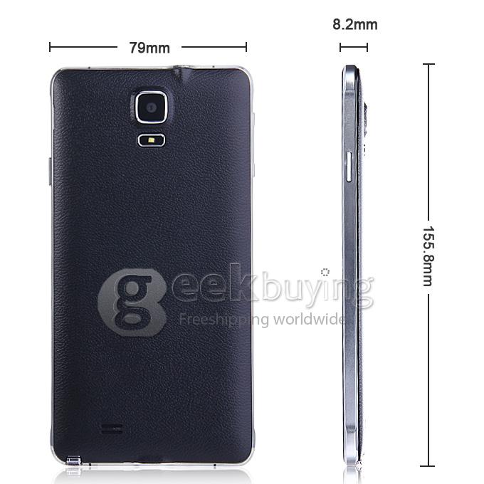 V12 5.5 inch 960*540 QHD MTK6582 Quad Core 1.3GHz Smartphone Android 4.4 1GB 8GB Dual Cameras Dual SIM Wifi 3G - Black