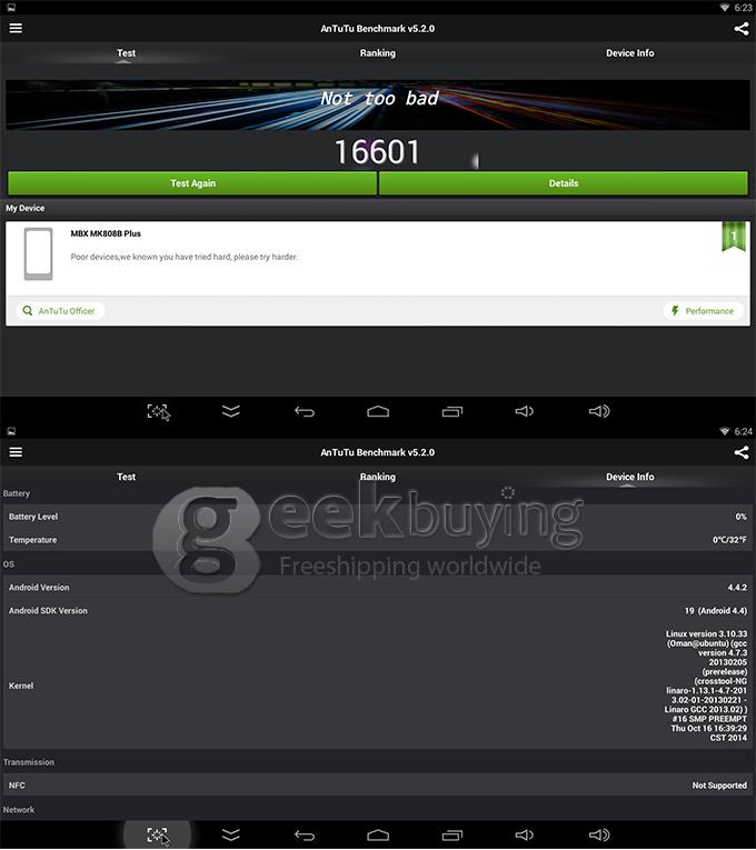 MK808B Plus 4K TV Dongle Amlogic S805 Quad Core Android 4.4 Mini PC 1G/8G WIFI H.265 HW Decoding Bluetooth DLNA Miracast - Black