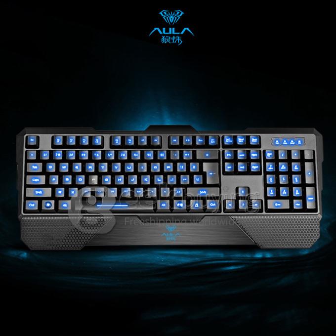 AULA Dragon Tooth USB Wired Gaming Keyboard for Computer Laptop