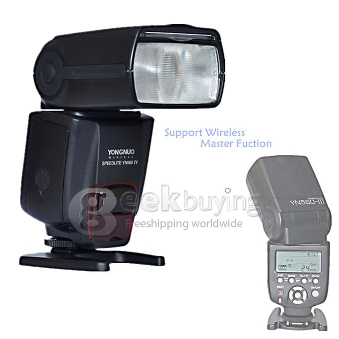 [Spain Stock] Yongnuo YN560-IV Professional YN560-IV 2.4GHz Speedlite Flash Light Support Wireless Master Function
