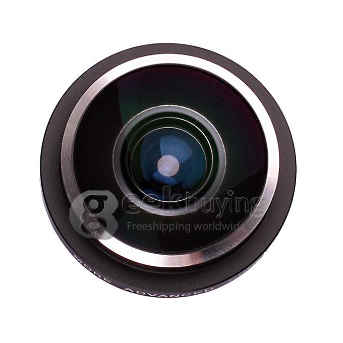 Universal Detachable Super 235 Degree Fisheye Clip Lens for iPhone 6 iPhone 6 Plus Note 4 Smartphone