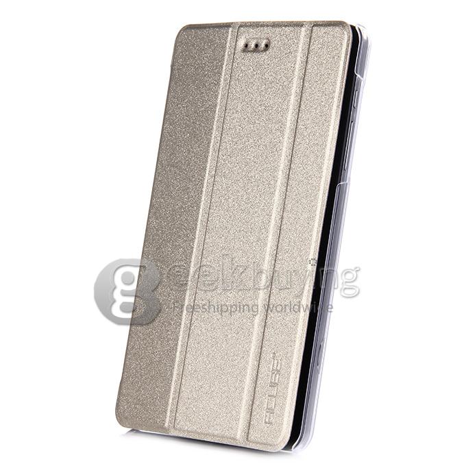 High Quality PU Leather Stand Case for Cube T7 8 Inch Tablet PC - Golden