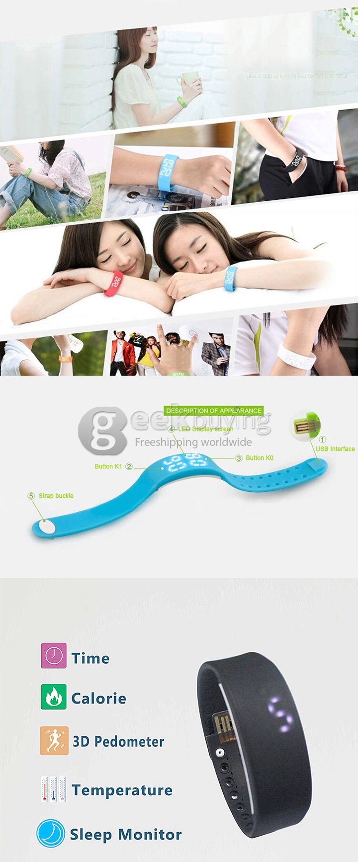 smart wrist watch w2