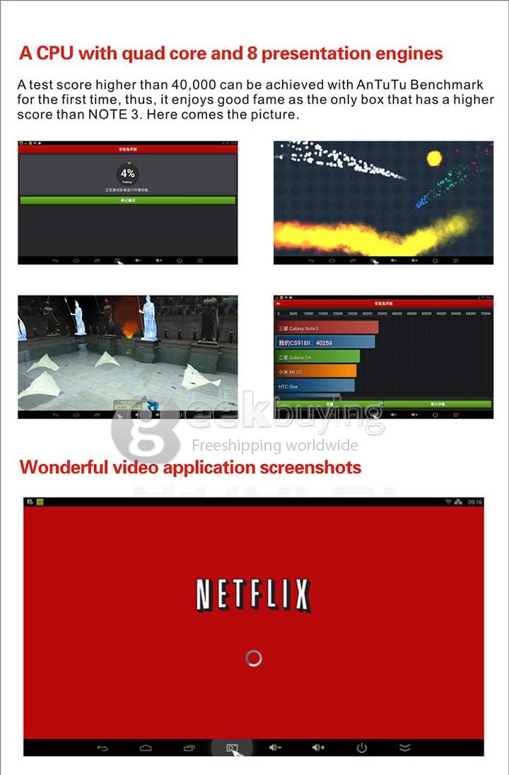 Karaoke System CS4K RK3288 Quad Core Android 4.4 Mini TV BOX HDMI HDD Player 2G/8G 2.4G/5G WIFI Bluetooth 5.0mp Camera Wireless Microphone