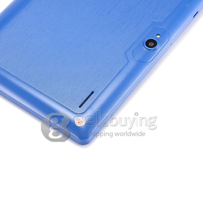 Q90 Allwinner A23 7 Inch Tablet PC Android 4.4 OS 4GB ROM Capacitive Touch Screen Dual Cameras - Blue